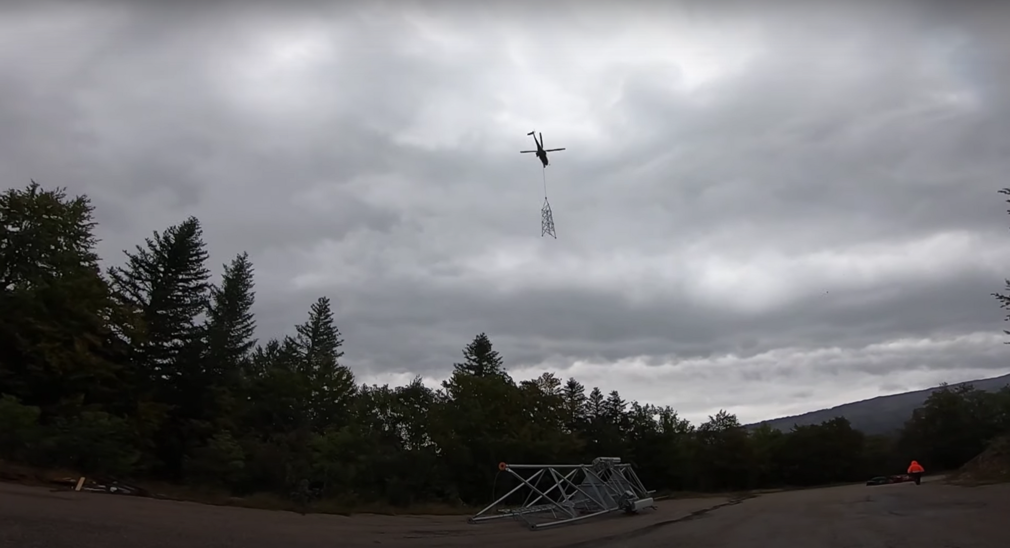 Pylône 4G FREE à PEISSES (73) en SUPER PUMA